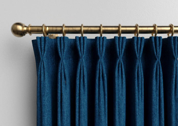Wexley, Imperial Blue - Made to Measure Curtains - Image 10